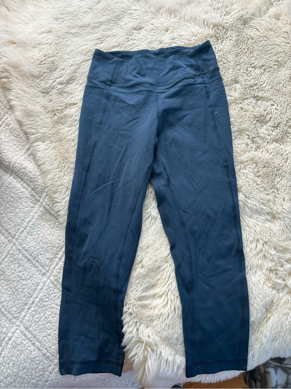 Lululemon Teal High-Waist Performance Leggings